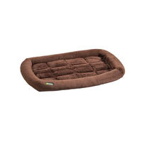 Produktbild von Fellby Hundebett aus Plüsch Braun 80 x 55 cm