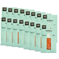 Produktbild von Fellbys Katzensnacks Entenfilet Leckerli für alle Altersstufen 16x25g