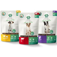 Produktbild von Fellicita Fellonis Hundesnacks Fleischstreifen Mixpaket Getreidefrei 3 x 100g - 3 x 50 g