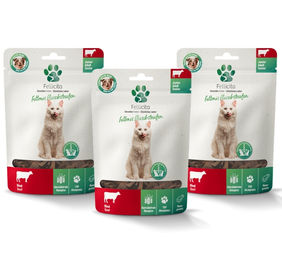 Fellicita Fellonis Katzensnacks Fleischstreifen vom Rind 3 x 50g – Bild 1 von 1