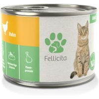 Produktbild von Fellicita Huhn pur Monoprotein Paté für Katzen Adult 6x 200g - 6 x 200 g