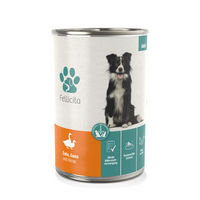 Produktbild von Fellicita Hundefutter Pastete Ente Gans und Hirse glutenfrei 400g