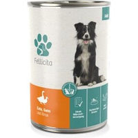 Produktbild von Fellicita Hundefutter Ragout Ente Gans und Hirse Adult 6x 400g - 6 x 400 g
