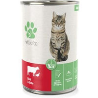 Produktbild von Fellicita Hundepaté Rind und Ente Monoprotein Adult 6x 400g - 6 x 400 g