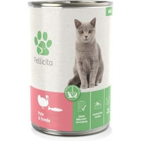 Produktbild von Fellicita Katzen Nassfutter Paté Pute und Forelle Adult 6x 400g Monoprotein - 6 x 400 g