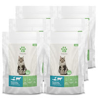 Produktbild von Fellicita Katzen Nassfutter Paté Seelachs und Rind Getreidefrei 6 x 295g Beutel - 6 x 295 g
