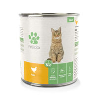 Produktbild von Fellicita Katzenfutter Huhn Dose 6x800g - 6 x 800 g