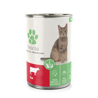 Produktbild von Fellicita Katzenfutter Rind Dose 6x400g - 6 x 400 g