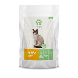 Produktbild von Fellicita Katzennassfutter Paté Huhn Pute und Gans Adult Getreidefrei 295g