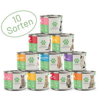 Produktbild von Fellicita Katzennassfutter Probierpaket Paté getreidefrei und monoprotein 2000g