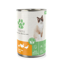 Produktbild von Fellicita Katzenpastete Huhn Pute und Ente getreidefrei 400g