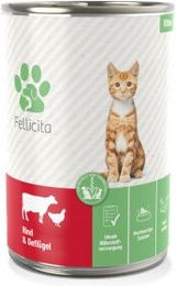 Fellicita Katzenpastete Rind und Geflügel für Kitten 6x 400g - 6 x 400 g – Bild 1 von 3
