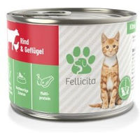 Produktbild von Fellicita Kitten Paté Rind und Geflügel Monoprotein 6x 200g - 6 x 200 g