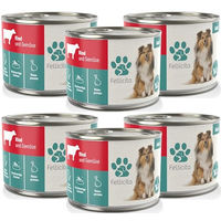 Produktbild von Fellicita Premium Hund Nassfutter Rind Pastete Monoprotein Adult 6 x 200g - 6 x 200 g