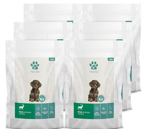 Produktbild von Fellicita Premium Nassfutter für Hunde Adult Hirsch Monoprotein Pastete 6 x 300g - 6 x 300 g