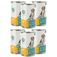 Produktbild von Fellicita Premium Nassfutter für Hunde Adult Huhn Monoprotein Pastete 6 x 400g - 6 x 400 g