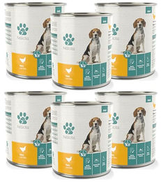 Fellicita Premium Nassfutter für Hunde Adult Huhn Monoprotein Pastete 6 x 800g - 6 x 800 g – Bild 1 von 4