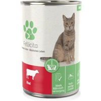 Produktbild von Fellicita Rind Paté Monoprotein Katzenfutter Adult 6x 400g - 6 x 400 g