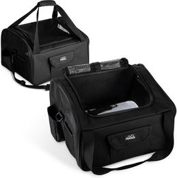 Fellnase Transporttasche für Hunde und Katzen aus Oxford-Gewebe Schwarz 40 x 34 x 25 cm – Bild 1 von 5
