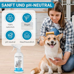 Fellon Anti-Filz Entfilzungsspray für Hunde 500 ml pH-neutral für alle Felltypen und Altersstufen vegan - 500 ml – Bild 1 von 8