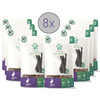 Produktbild von Fellon Hundesnacks Kaninchen Fleischstreifen getreidefrei und monoprotein 8 x 50g