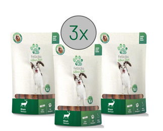 Fellon Katzensnacks Sticks Hirsch getreidefrei und monoprotein 3 x 50g – Bild 1 von 1