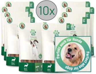 Fellonis Fellicita Hirsch Sticks Hundesnacks getreidefrei und monoprotein 10x 50g – Bild 1 von 2