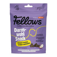 Produktbild von Fellows Darmwohl Hund Leckerli Glutenfrei mit Insektenprotein und Apfel 125 g