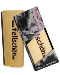 Produktbild von fellschön Pferdebürste Fellwechselhelfer aus Holz in Beige