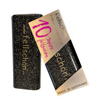 Produktbild von fellschön Pferdebürste Fellwechselhelfer Glitzer Gold Schwarz