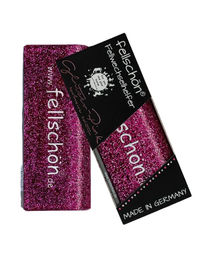 Produktbild von fellschön Pferdebürste Fellwechselhelfer Rosa Glitzer