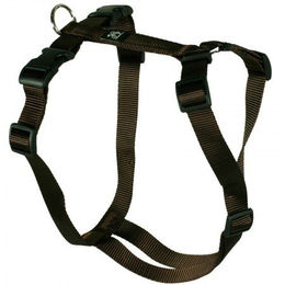 Feltmann Hund Brustgeschirr Soft Nylonband Braun 50-65cm 20mm – Bild 1 von 2
