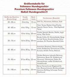 Produktbild von Feltmann Hundegeschirr Kreuzgeschirr aus Nylon in Pink, wasserabweisend und reflektierend, Bauchumfang 40-60 cm