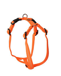 Feltmann Hundegeschirr Kreuzgeschirr Super Soft Neonorange Reflektierend Wasserabweisend Bauchumfang 50-65 cm – Bild 1 von 1