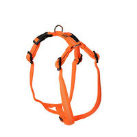 Produktbild von Feltmann Hundegeschirr Kreuzgeschirr Super Soft Neonorange Reflektierend Wasserabweisend Bauchumfang 50-65 cm