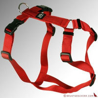 Produktbild von Feltmann Hundekreuzgeschirr aus Nylon in Rot 55-75 cm wasserabweisend