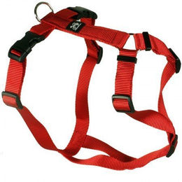 Feltmann Hundekreuzgeschirr aus Nylon in Rot wasserabweisend 75-100 cm – Bild 1 von 2