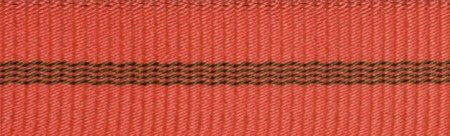 Feltmann Kombileine aus Nylon in Orange mit Streifen, stufenlos verstellbar 100-200cm, 15mm – Bild 1 von 1