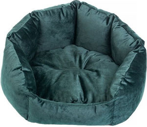 FERA Hundebett Ring grünes ovales Bett S 50x52x28 cm mit Silikon – Bild 1 von 2