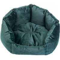 Produktbild von FERA Hundebett Ring grünes ovales Bett S 50x52x28 cm mit Silikon