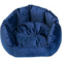 Produktbild von FERA Ring ovale Hundehöhle Blau Silikon Größe S 50x52x28 cm