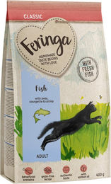 Produktbild von Feringa Adult Classic Katzenfutter Fisch und Lachs Getreidefrei 400 g - 400 g