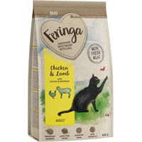 Produktbild von Feringa Adult Duo Katzenfutter Huhn mit Lamm getreidefrei 400 g - 400 g