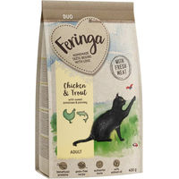 Produktbild von Feringa Adult Katzenfutter Huhn mit Forelle getreidefrei 400 g - 400 g