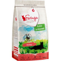 Produktbild von Feringa Adult Katzenfutter kaltgepresst Truthahn 1,2 kg (3 x 400 g) - 3 x 400 g