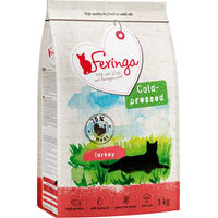 Produktbild von Feringa Adult Katzenfutter Truthahn kaltgepresst 9 kg (3 x 3 kg) - 3 kg