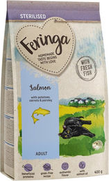 Produktbild von Feringa Adult Sterilised Katzenfutter Lachs Getreidefrei 400 g - 400 g