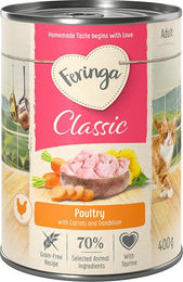 Produktbild von Feringa Classic Meat Menü Geflügel Getreidefrei 6 x 400 g - 6 x 400 g