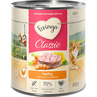 Produktbild von Feringa Classic Meat Menü Geflügel Getreidefrei 6 x 800 g - 6 x 800 g