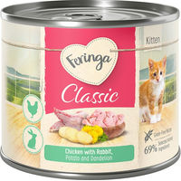 Produktbild von Feringa Classic Meat Menü Kitten Kaninchen & Huhn getreidefrei 6 x 200 g